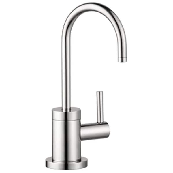 Hansgrohe Talis S Single Handle Beverage Faucet in Stainless Steel Optic