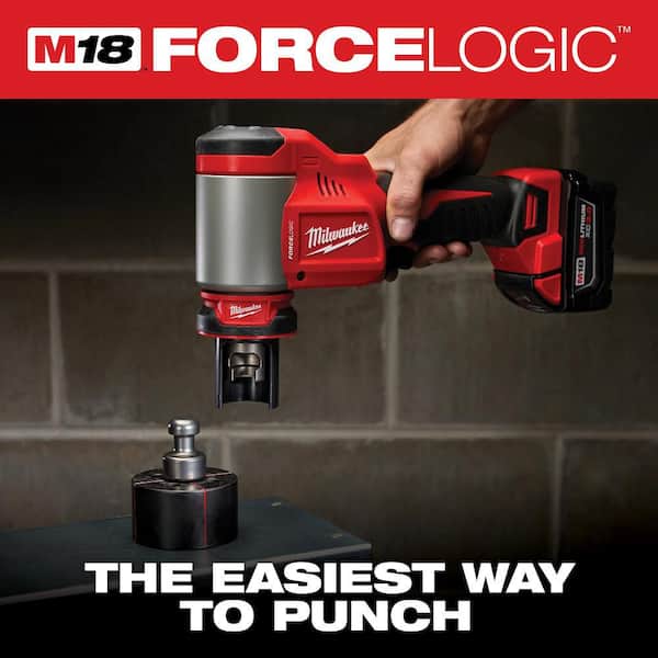Milwaukee M18 18V Lithium-Ion Cordless FORCE LOGIC 1/2 in.-2 in