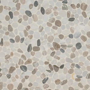 Puebla Griege 11.75 in. x 11.75 in. Polished Marble Look Wall Tile (9.1 sq. ft./Case)