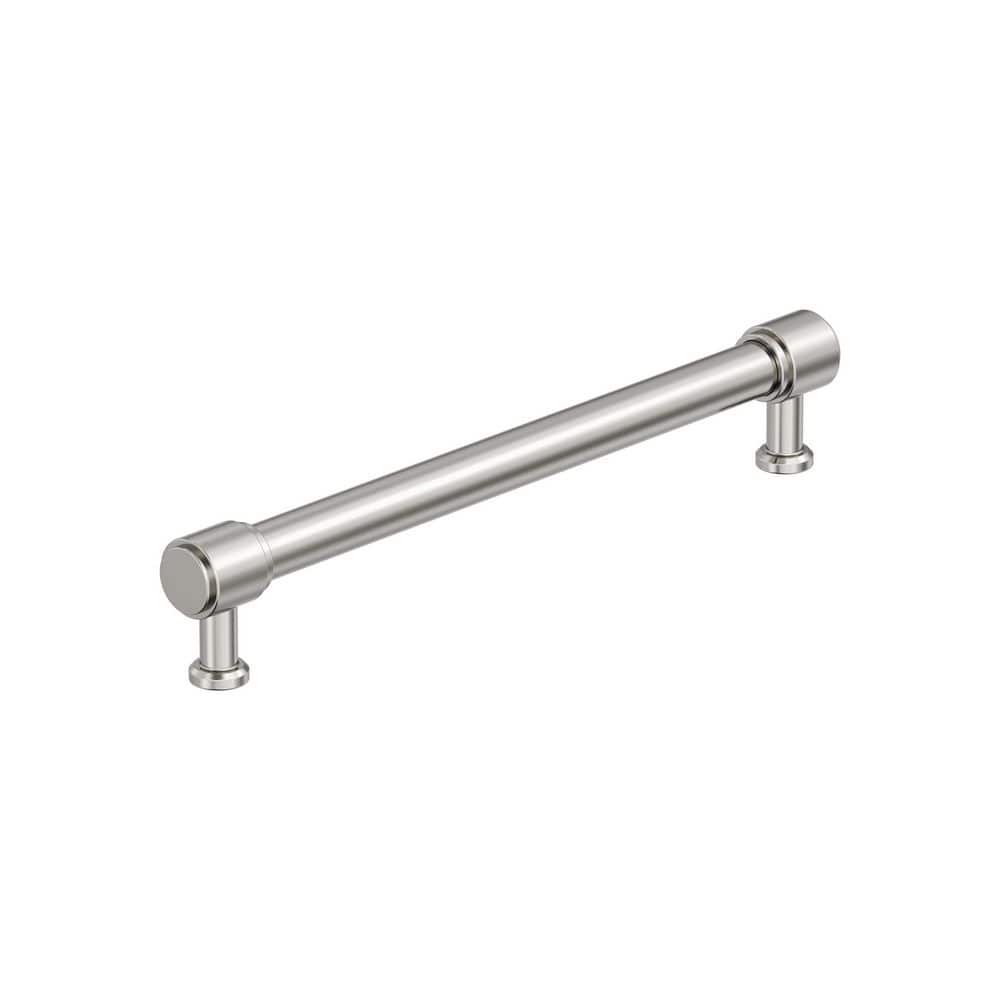 Faircrest 7-9/16 in. (192mm) Center-to-Center Polished Nickel Bar Cabinet Pull price history on PriceWatchPro