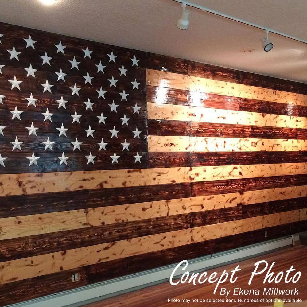 Maple Medium Farmingdale Center with Scrolls Wood Onlay