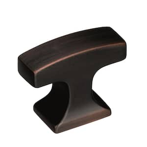 Westerly 1-5/16 in. (33mm) Modern Oil-Rubbed Bronze Bar Cabinet Knob