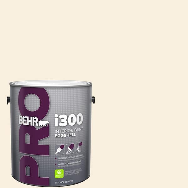1 gal. #290A-1 Angel Food Eggshell Interior Paint