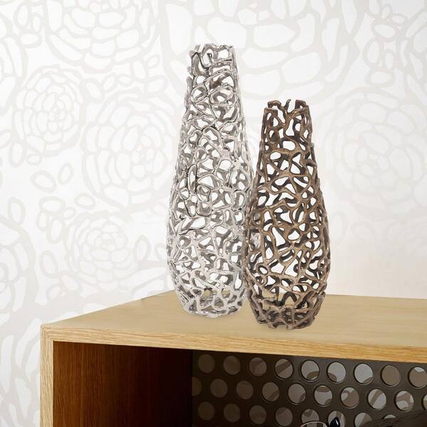 Marley Forrest - Bronze Aluminum Branch Small Vase