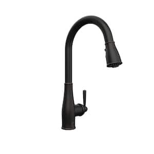 Belanger RUS78CORB Single Handle Pull-Down Sprayer Kitchen Faucet in Oil Rubbed Bronze