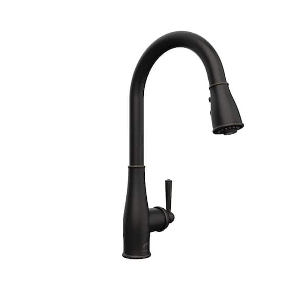KEENEY Belanger RUS78CORB Single Handle Pull-Down Sprayer Kitchen Faucet in Oil Rubbed Bronze
