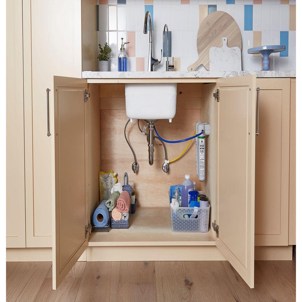 GE Dual Flow Carbon Block Under Sink Water Filter Set