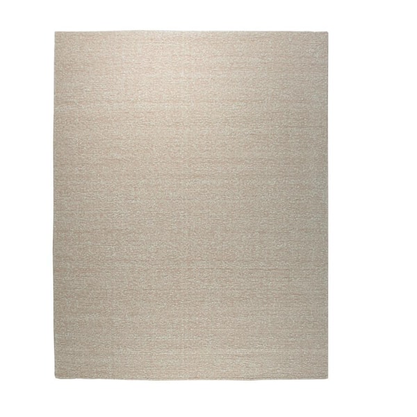 Pink Hand-Knotted Wool Contemporary Plush flatweave Loom Rug, 6 ft. x 9 ft.