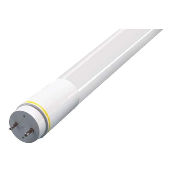 HALCO LIGHTING TECHNOLOGIES 12.5-Watt 4 ft. Linear T8 LED Tube Light Bulb Non-Dimmable Bypass Type B Bright White 3500K (25-Pack)