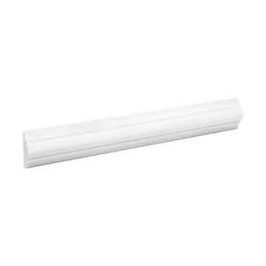 7/8 in. x 3/8 in. x 6 in. Long Recycled Polystyrene Panel Moulding Sample