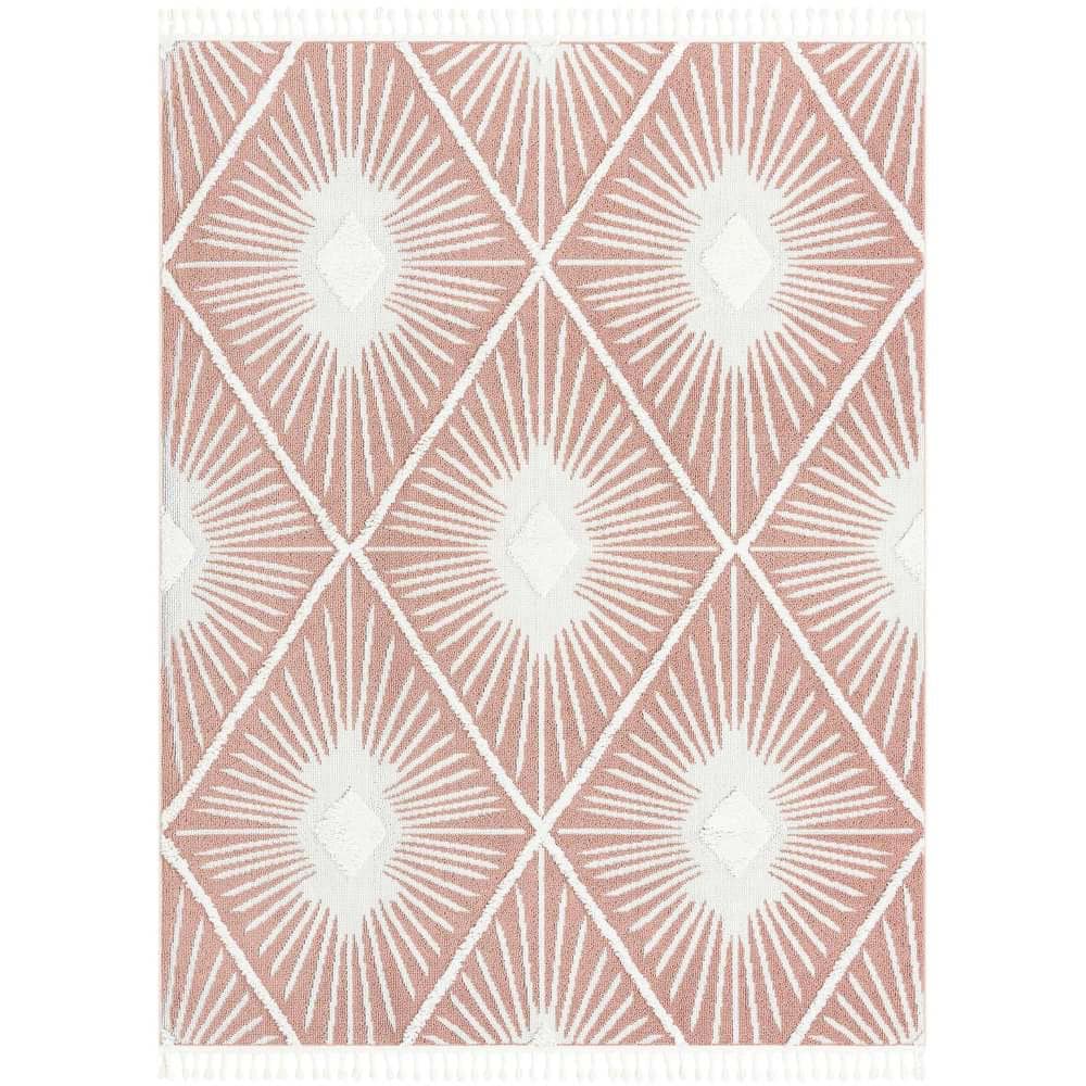 Boho Lilah Pink 7 ft. 10 in. x 10 ft. Area Rug price history on PriceWatchPro