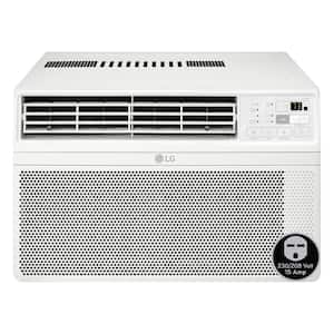 18,000 BTU 230/208V Window Air Conditioner Cools 1000 sq. ft. with and Remote in White