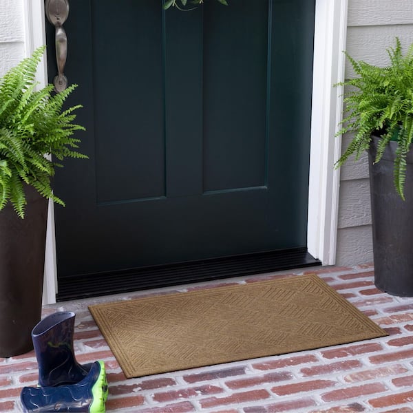 Parquet Impressions Jacquard Safari 24 in. x 36 in. Recycled Rubber Indoor/Outdoor Door Mat