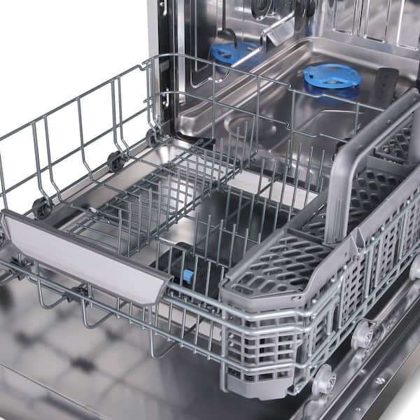 Cosmo 24 in. Icon Collection Top Control Tall Tub Built-in