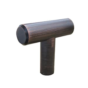 Washington Collection 1-9/16 in. (40 mm) x 1/2 in. (12 mm) Brushed Oil-Rubbed Bronze Contemporary Cabinet Knob