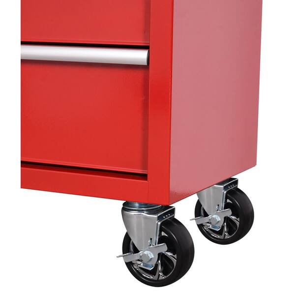 Husky Standard Duty 42 in. 8-Drawer Red Rolling Tool Cabinet
