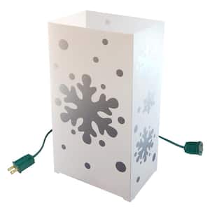 Electric LED Luminaria Kit- Snowflake (6-Count)