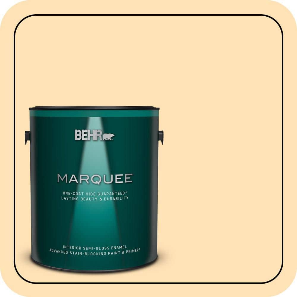 1 gal. #CE-04 Peach of Mind Semi-Gloss Enamel Interior Paint & Primer price history on PriceWatchPro