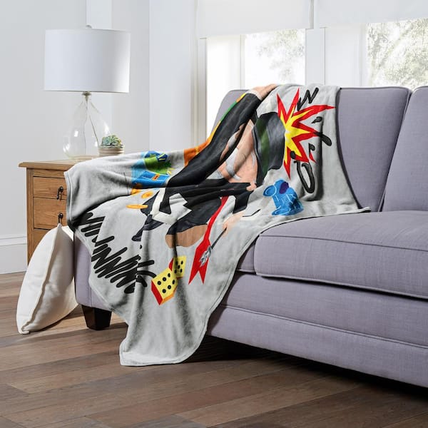 THE NORTHWEST GROUP Hasbro Monopoly Silk Touch Throw Blanket