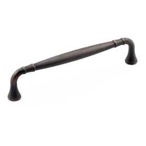 Candiac Collection 6 5/16 in. (160 mm) Brushed Oil-Rubbed Bronze Traditional Curved Cabinet Bar Pull