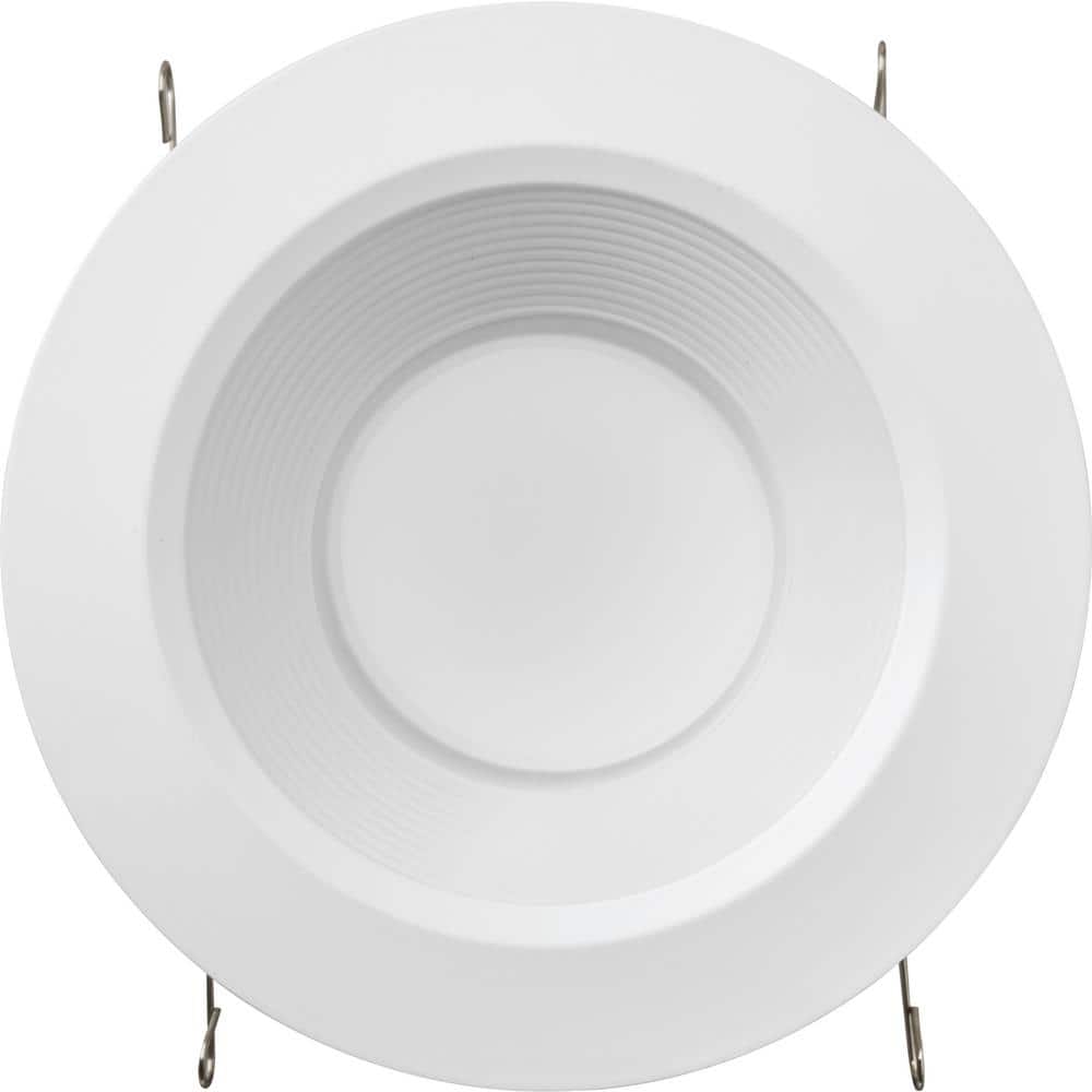 6-Inch White Aluminum LED Retrofit Recessed Lighting Kit