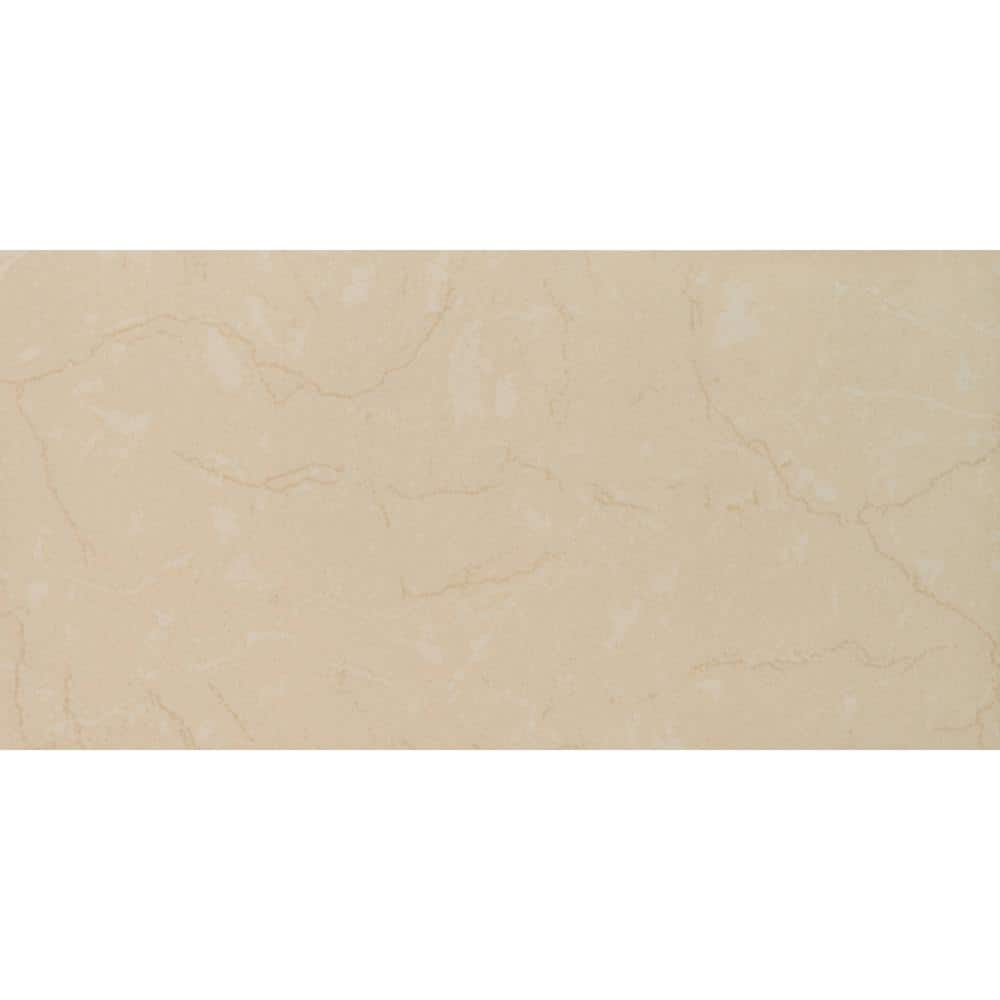 Take Home Tile Sample - Monterosa Beige 4 in. x 4 in. Polished Porcelain Floor and Wall Tile price history on PriceWatchPro
