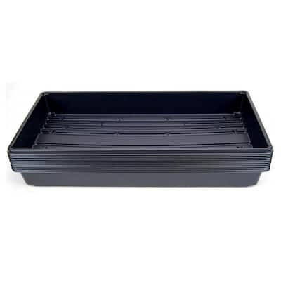 Black Angoily 8 Pack 200 Holes Seedling Starter Trays for Gardening Bonsai Seedling Plant Grow Starting Germination Kit Seed Sprouter Tray