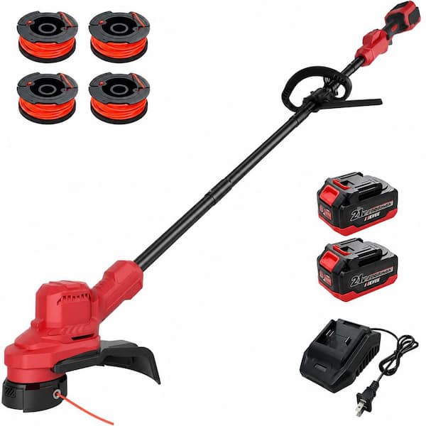 Line Edger MISOPILY 36 in. 21V Brushless Cordless Edger 2-in-1 Weed Eater Lawn ...