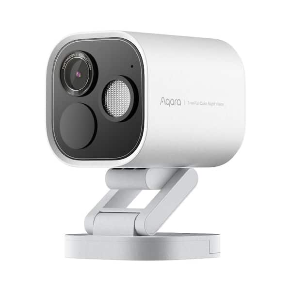 Camera Hub G5 Pro Hardwired Wi-Fi Outdoor Security Camera Dual Band with Color Night Vision with One Way Audio-White