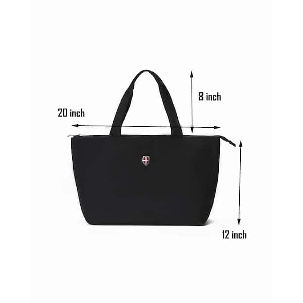 Ellehammer Soft bag, 20in. Black, 600D Polyester,Tote bag,2