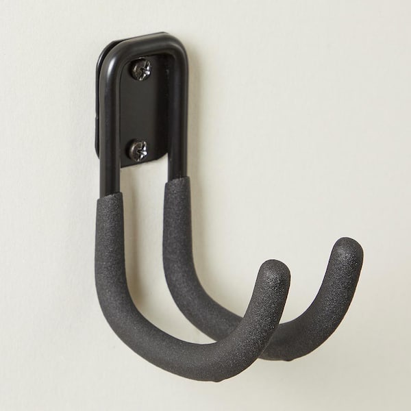 Heavy Duty Double Wall Hook - Indoor and Outdoor Use - Modern Wall Storage