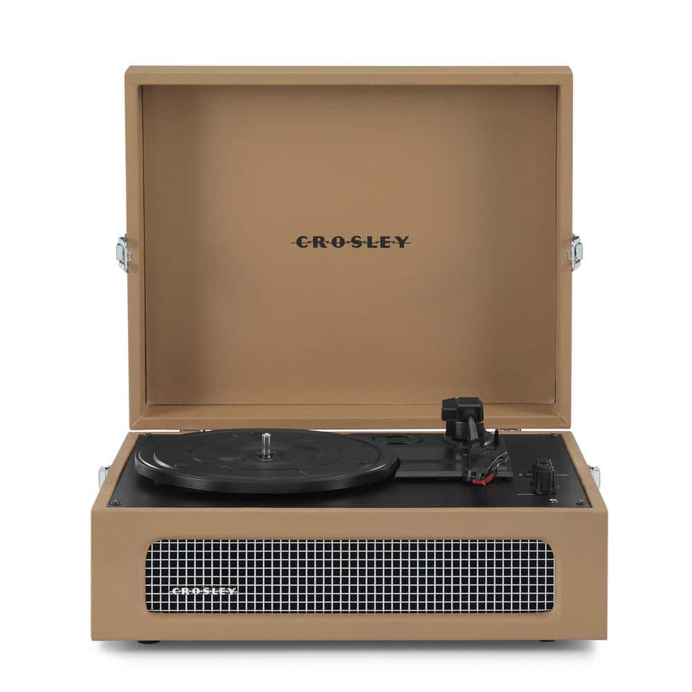 Crosley Voyager Bluetooth Vinyl Record Player - Tan