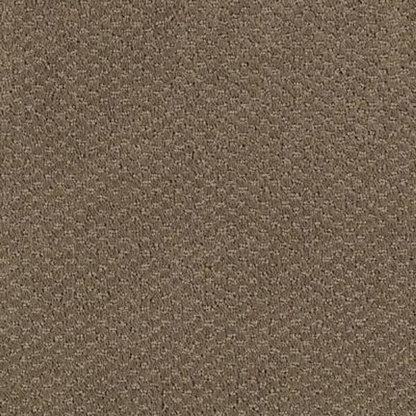 Lifeproof 8 in. x 8 in. Pattern Carpet Sample - Katama II -Color Fudge Bar
