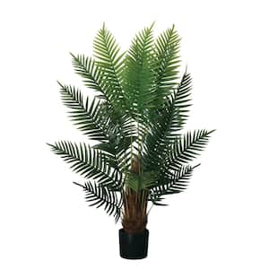 4 ft. 3 in. Artificial Palm Tree in Pot