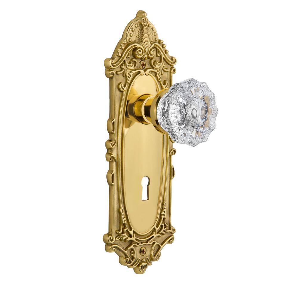 vintage crystal door knobs