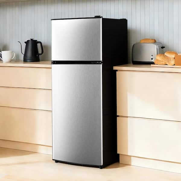 INSTER 3.8 cu. ft. Mini Refrigerator Double Doors Fridges with