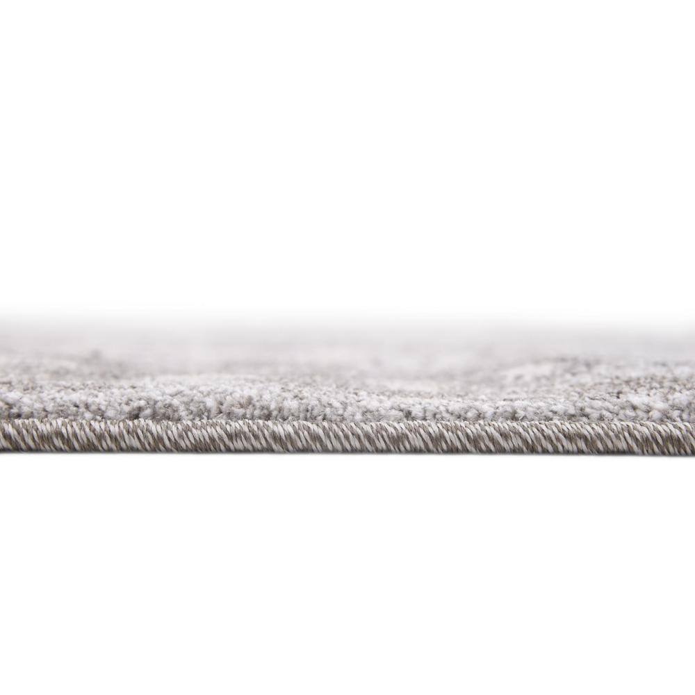 EasyCare Gray Synthetic 8' x 10' Stain-Resistant Area Rug