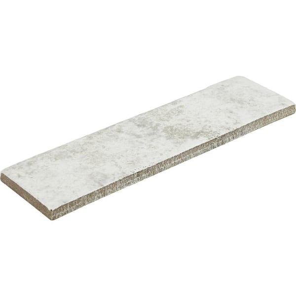Daltile Brickhaven Pearl 2 in. x 8 in. Glazed Porcelain Floor and