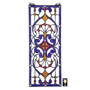 Hyde Street Tiffany-Style Stained Glass Window Panel