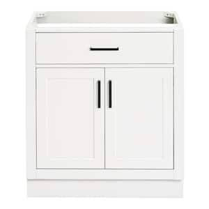 Hepburn 30 in. W x 21.5 in. D x 34.5 in. H Bath Vanity Cabinet without Top in White