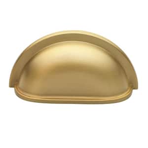 3 in. Satin Gold Classic Bin Cabinet Drawer Center-to-Center Pulls (10-Pack)