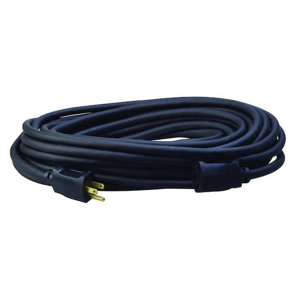50 ft. 12/3 SJEOOW Black Polar/Solar Standard Extension Cord