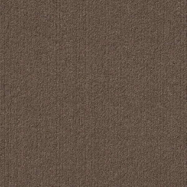 Foss Design Smart - Espresso - Brown Residential 18 x 18 in. Peel and Stick Carpet Tile Square (22.5 sq. ft.)