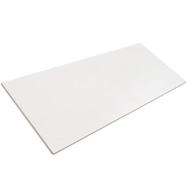 Ivy Hill Tile Forte White 12 in. x 32 in. x 10mm Natural Cermaic