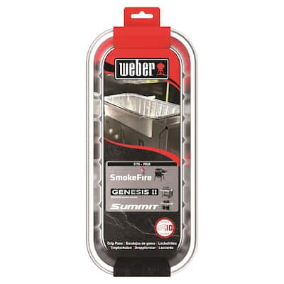 Weber Grill Drip Pans (10-Pack) Grill Drip Pans (10-Pack)