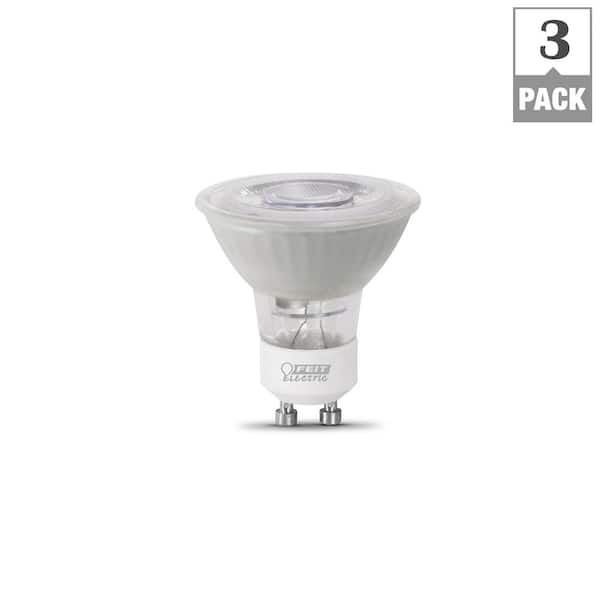 Aja landbouw ventilator Feit Electric 50-Watt Equivalent MR16 GU10 Dimmable Track Lighting 90+ CRI  Frosted Flood LED Light Bulb, Bright White 3000K (6-Pack)  BPMR16IFGU50930CA3/2 - The Home Depot
