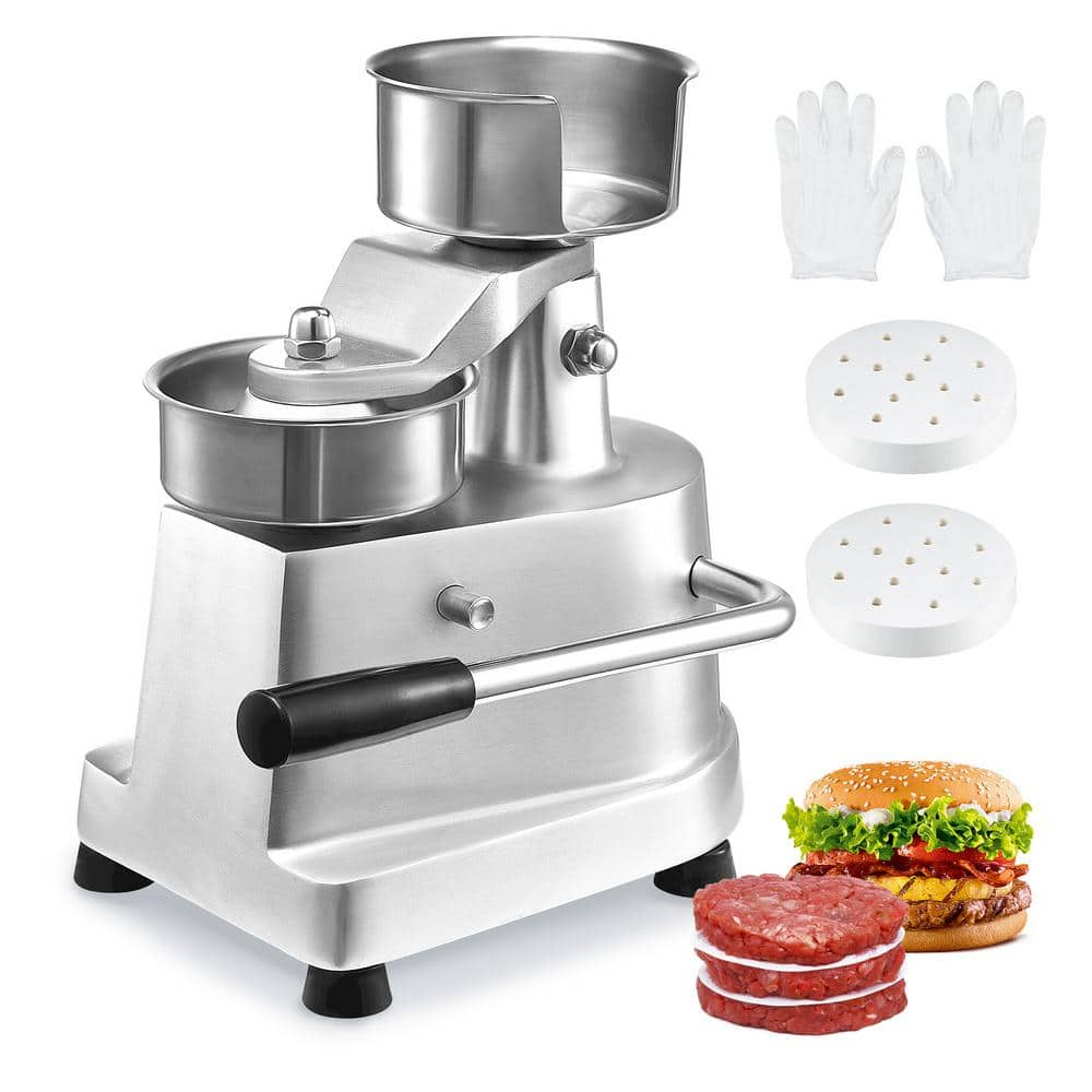 VEVOR Commercial Burger Patty Maker 4 in. Hamburger Beef Patty Maker ...