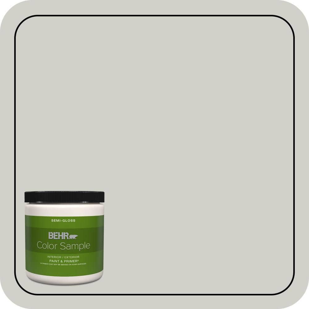 8 oz. #HDC-NT-17G Polar Fox Semi-Gloss Interior/Exterior Paint & Primer Color Sample price history on PriceWatchPro