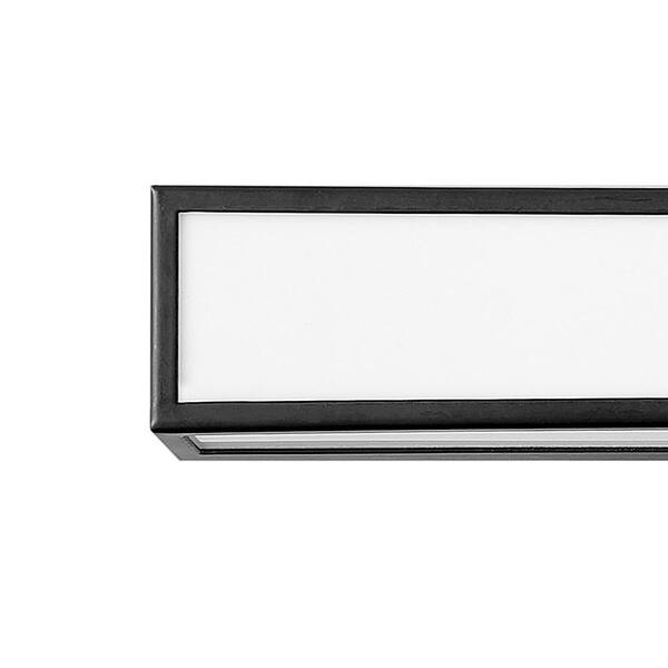 HINKLEY - Hinkley Alto 30 in. 5-Light in Black Integrated LED Vanity Light with Invisimount 44-Watt Bath