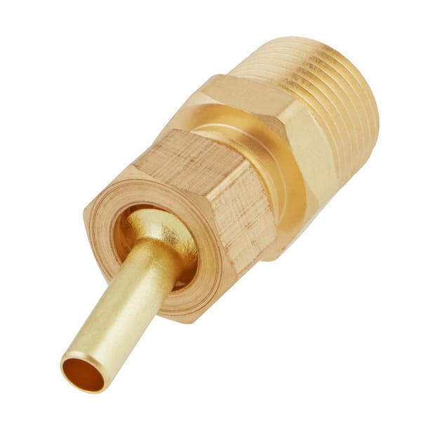 Everbilt 3/8 in. OD Compression x 3/8 in. MIP Brass Adapter
